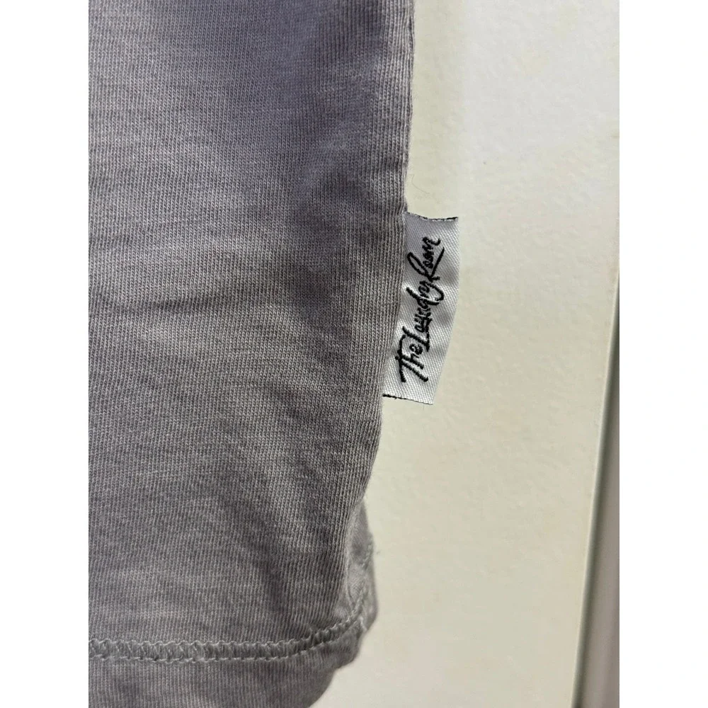 The Laundry Room Graphic Tee Size M Grey Like New USA Americana - Picture 4 of 4